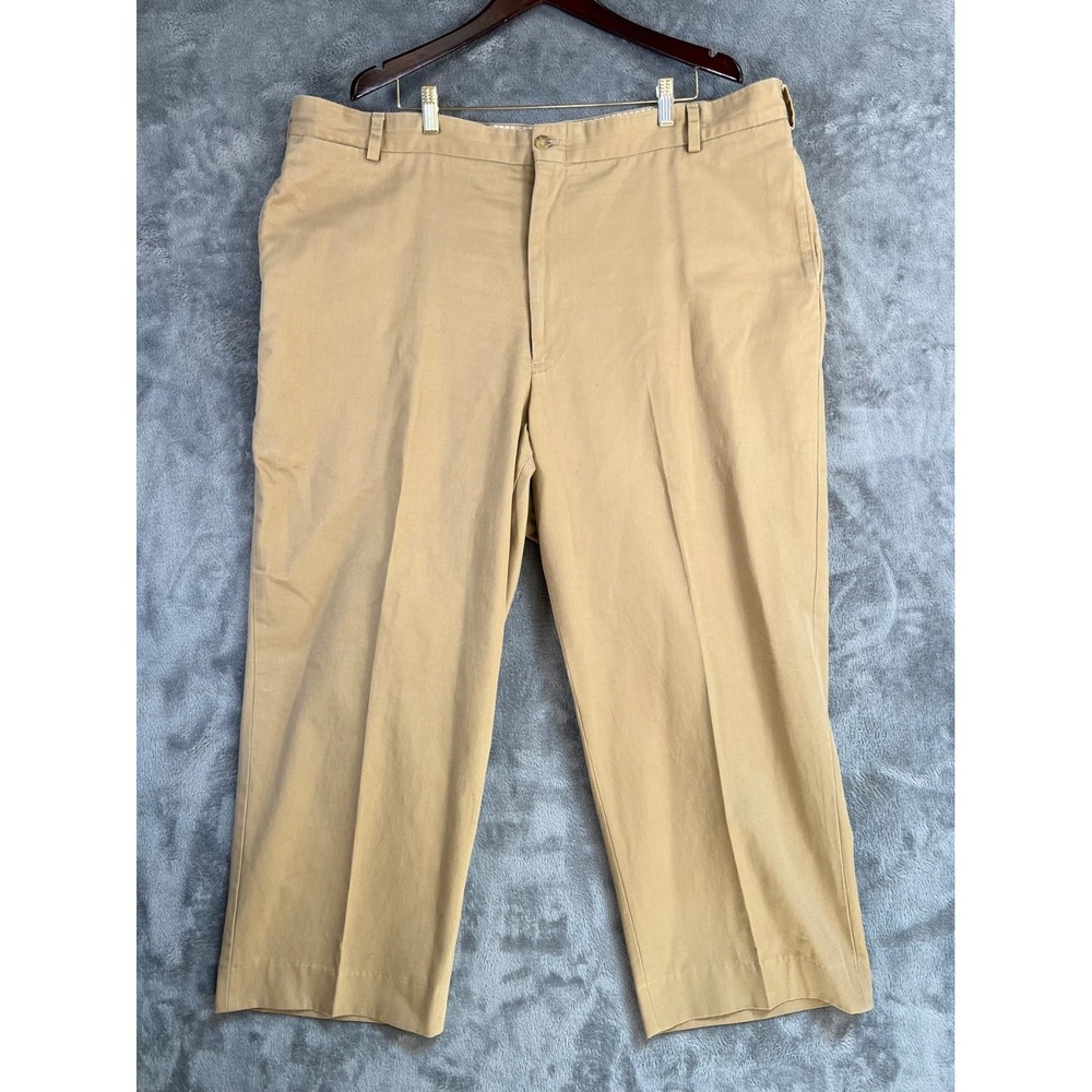 Bills Khakis Pants Mens 46 44x28 Khaki M1 USA Classic Chino Flat Front Twill